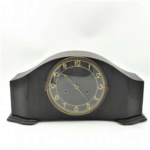 Mantel Clocks Vintage Wehrle mantle clock runs and stops one